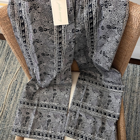 NWT - Julia Amory The Babe Pant XS - Peacoat Marbella - Picture 2 of 9